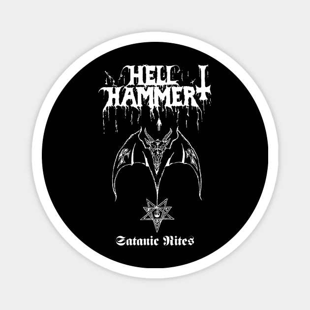 HELLHAMMER – Satanic Rites Magnet by Summersg Randyx